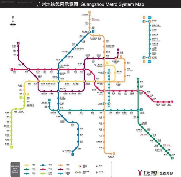 广州地铁线路图和佛山地铁线路图。。。(广州佛山地铁线路图高清晰)
